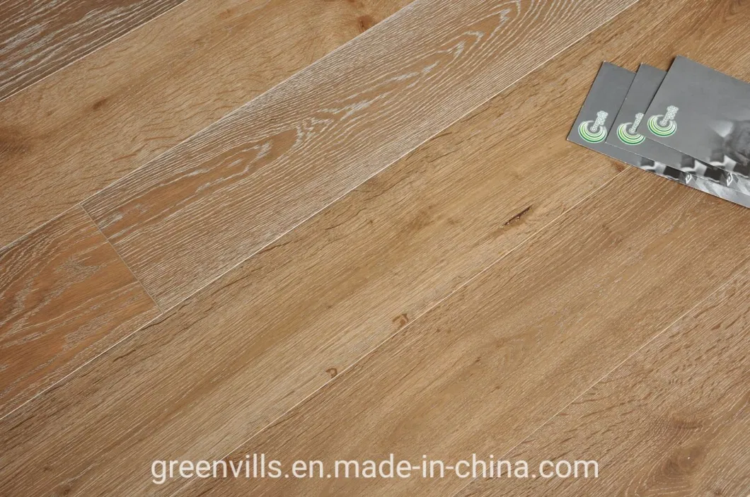 Smoked White Limed European White Oak Foor Engineered Oak Wood Floor/Parquet Flooring/Wood Flooring