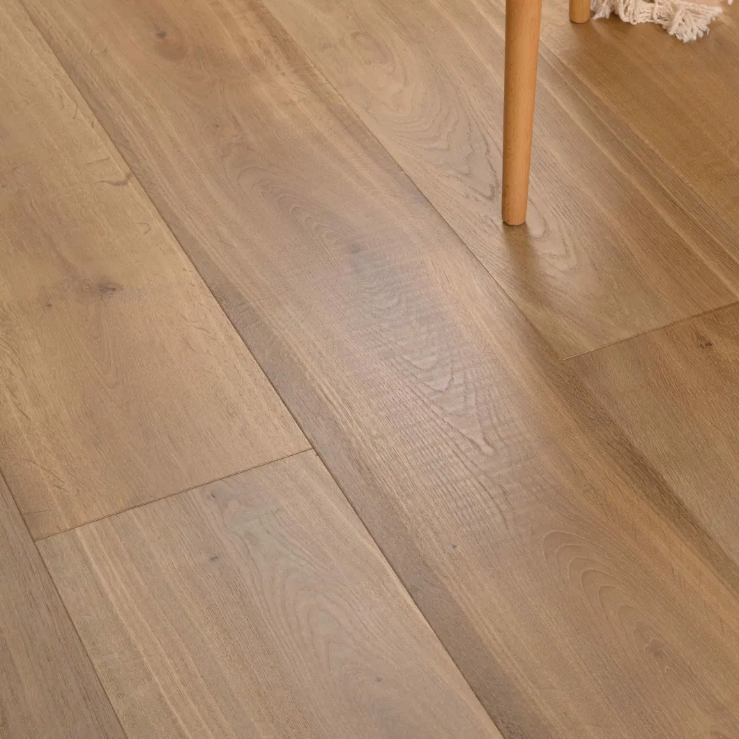 Smoked Classic Natural European Oak Engineered Parquet Wood Flooring