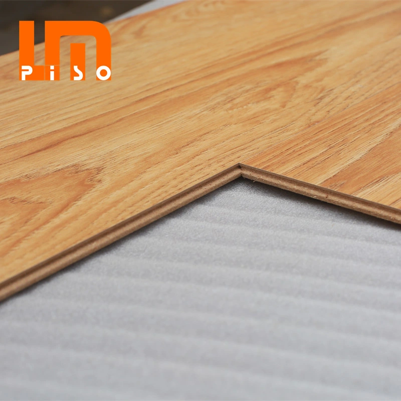 Hot Selling Teak Wood Waterproof Scratch Resistant Water Resistant 7mm 8mm 12mm Laminate Flooring/ Suelos Laminados