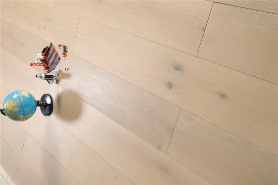 Long Island 190 mm/230 mm drahtgebürsteter Eichenparkett der Güteklasse ABCD